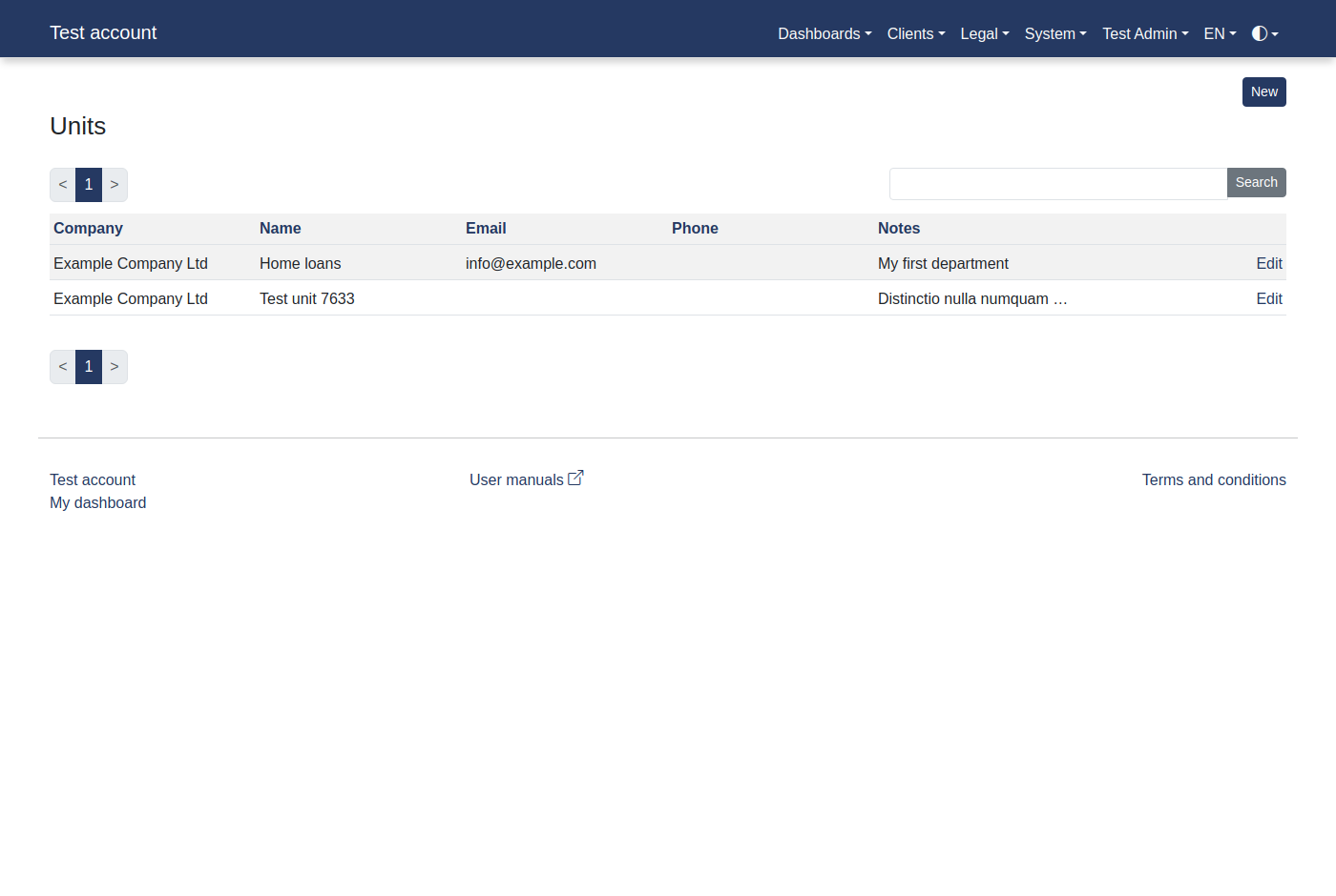 How to add a management unit? 17