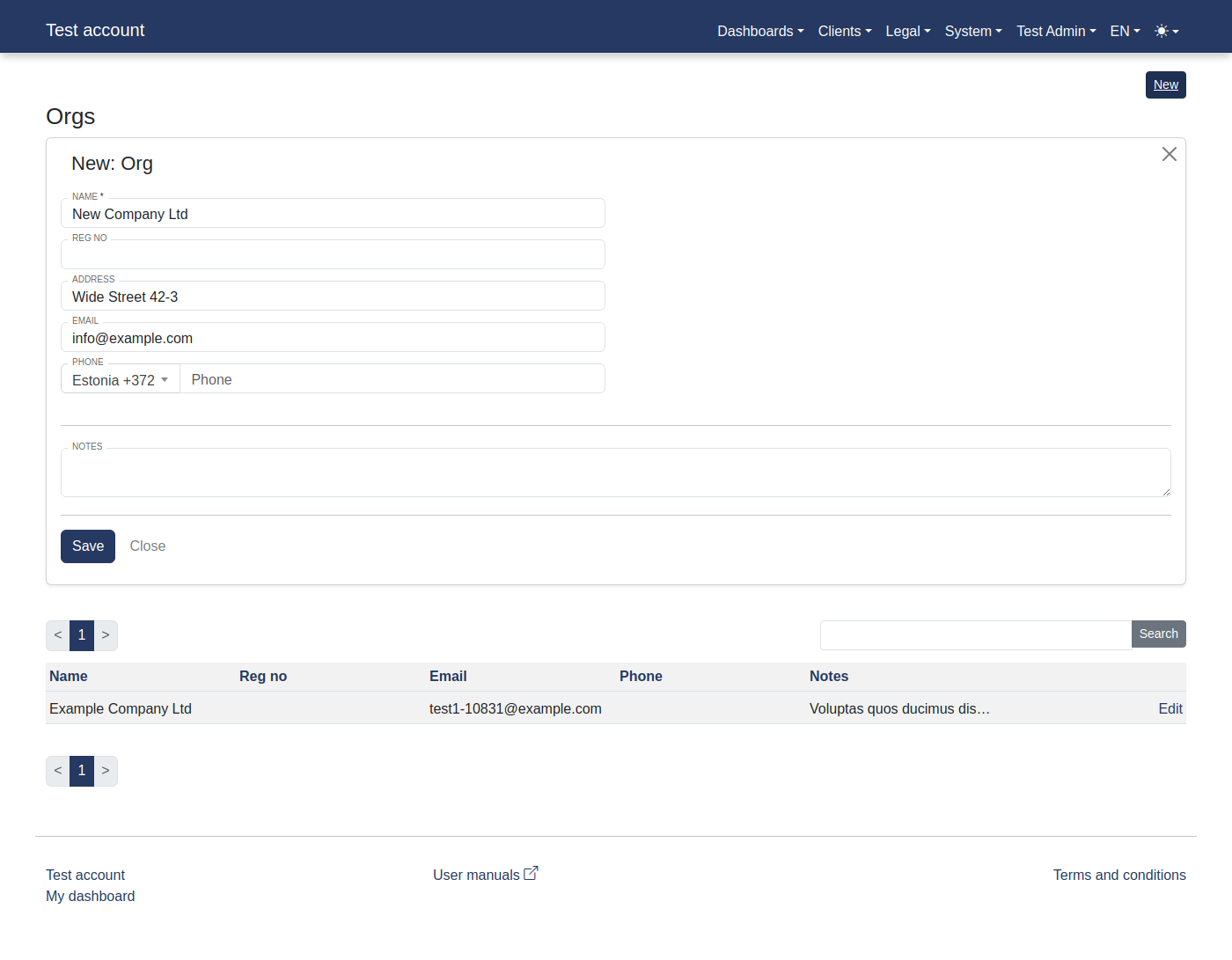 How to add an organization? 14